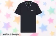 Increíble camisa polo BOSS para hombre con tela súper suave, rebajada a un precio de locura; ¡no te quedes sin la tuya y presume de estilo!