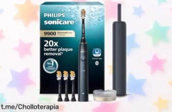 Increíble cepillo eléctrico Philips Sonicare DiamondClean 9900 Prestige, ajuste perfecto y limpieza profunda: ¡no dejes pasar este ofertón que hará sonreír tus dientes!