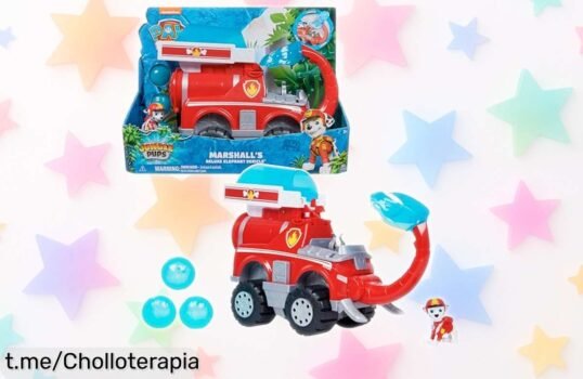 Increíble coche de elefante Deluxe de la Patrulla Canina con Marshall ¡Aventura en la jungla y diversión asegurada a un precio increíble que no puedes dejar escapar!