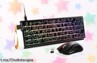 Increíble combo gaming de teclado y ratón: conexión rápida y precisión brutal a precio de ganga, ¡aprovecha antes que se agote!