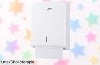 Increíble dispensador de papel para toallas Jofel Azur, ¡súper resistente y con cierre seguro! Aprovecha este ofertón único que no se ve todos los días.