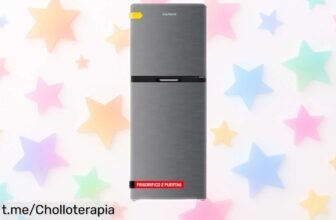 Increíble frigorífico Corberó de 2 puertas, olvídate del hielo con su no frost y sorpréndete por la luz LED. ¡Aprovecha el ofertón y dale vida a tu cocina ahora mismo!