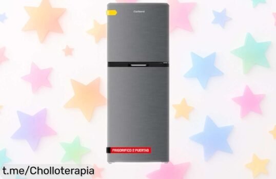 Increíble frigorífico Corberó de 2 puertas, olvídate del hielo con su no frost y sorpréndete por la luz LED. ¡Aprovecha el ofertón y dale vida a tu cocina ahora mismo!