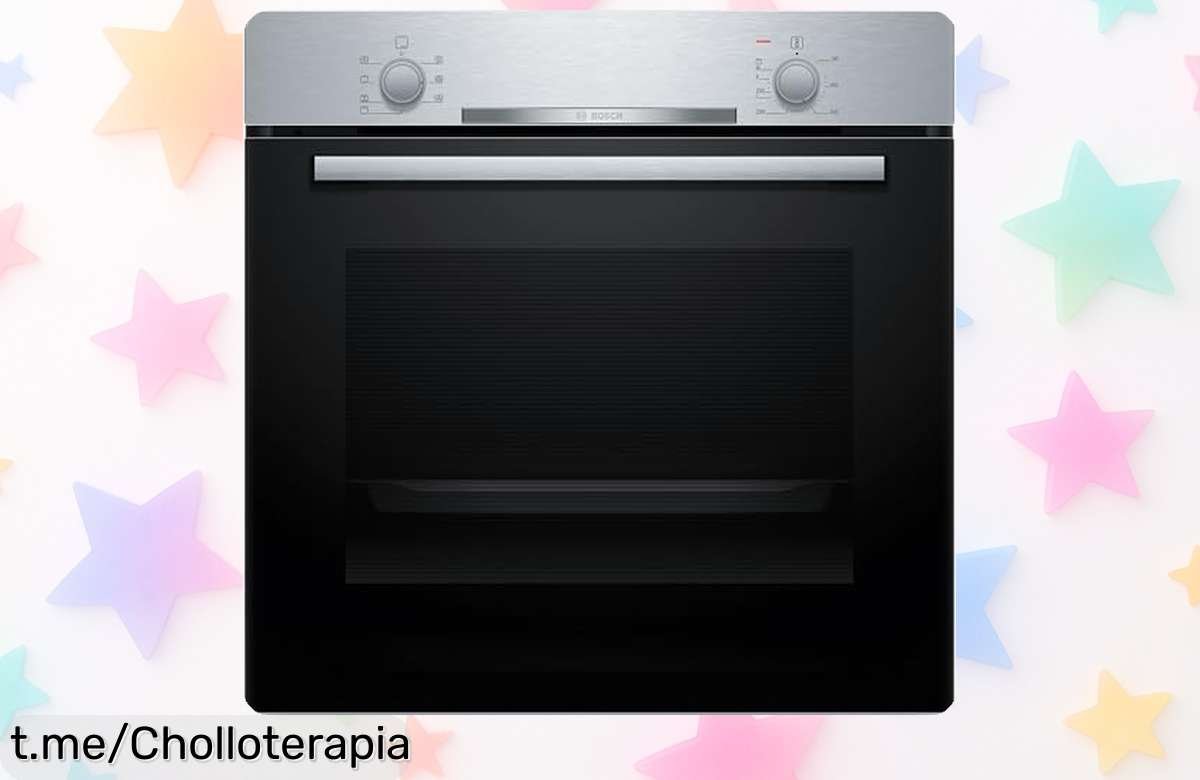 Increíble horno Bosch Serie 2 HBA510BR4 con 5 modos de cocción a un precio brutalmente rebajado; no te quedes sin el tuyo, ¡cocina como un chef y disfruta cada plato!