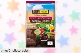 Increíble humus de lombriz Flower 3L, descuento brutal que no se repite: dale vida a tus plantas y transforma tu jardín. ¡No lo dejes escapar, vuela antes que se agote!