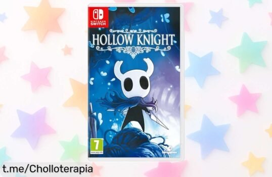 Increíble juego Hollow Knight con jefes mejorados y más acción, ¡rebajado a un precio brutal! No te quedes sin la aventura que hará vibrar tu corazón.