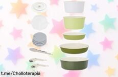 Increíble juego de ollas y sartenes RIOVARM con asas desmontables ¡Aprovecha este precio regalado y transforma tu cocina hoy!