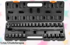 Increíble juego de vasitos VEVOR en acero CRMo: 29 piezas ultra resistentes y súper claras ¡Corre ya antes de que se acaben!