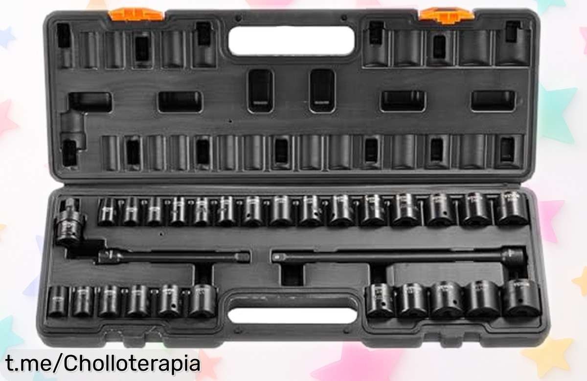 Increíble juego de vasitos VEVOR en acero CRMo: 29 piezas ultra resistentes y súper claras ¡Corre ya antes de que se acaben!