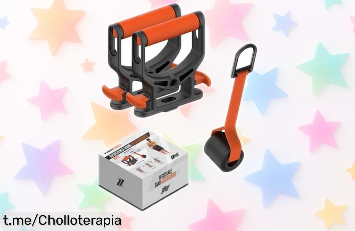 Increíble kit de entrenamiento con bandas elásticas ZZGO, ¡precio rebajado y unidades volando! Monta tu gimnasio en casa y ponle ganas a tus objetivos ya mismo.