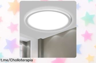 Increíble lámpara de techo LED LQWELL® para baño o cocina, ¡con luz ajustable y a precio ridículo! Date prisa, las unidades vuelan y no querrás quedarte sin ella.