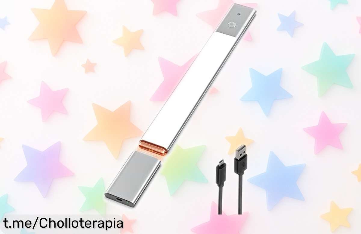 Increíble luz LED recargable EZVALO para armarios y escaleras, ¡super chollo con sensor de movimiento que se agota rápido! Ilumina tu hogar y transforma tus espacios ya.