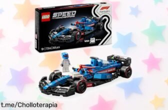 Increíble maqueta de coche de carreras LEGO Speed Champions RB 2024, ¡súper detallada y con minifigura! No te pierdas este ofertón que volará rápido, ¡hazla tuya ya!