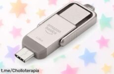 Increíble memoria USB de 128GB Amazon Basics a precio loco: baja brutal para llevar tus recuerdos y archivos ¡No te quedes sin espacio, hazla tuya ya!