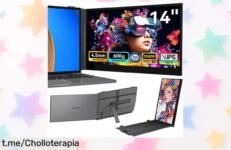 Increíble monitor portátil Blackview SCM6 de 14 pulgadas Full HD, ahora a precio regalado: ¡ideal para jugar o trabajar allá donde vayas y hacer que cada momento cuente!