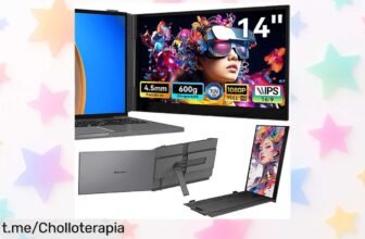 Increíble monitor portátil Blackview SCM6 de 14 pulgadas Full HD, ahora a precio regalado: ¡ideal para jugar o trabajar allá donde vayas y hacer que cada momento cuente!