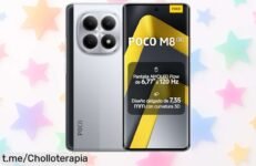Increíble móvil Xiaomi POCO M8 5G con pantalla AMOLED y 120 Hz a precio tirado, potencia que enamora y batería sin preocupaciones. ¡No dejes pasar esta oportunidad!