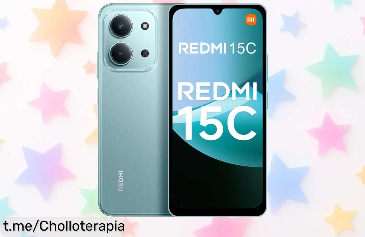 Increíble móvil Xiaomi Redmi 15C con pantalla gigante y cámara de 50 MP a un precio loco que te hará no querer dejarlo nunca. ¡Hazte con este chollo antes de que se agote!