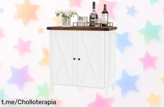 Increíble mueble auxiliar tipo aparador GarveeMore para cocina o comedor, ahora a un precio ridículo ¡no dejes escapar esta oferta antes que se agote!