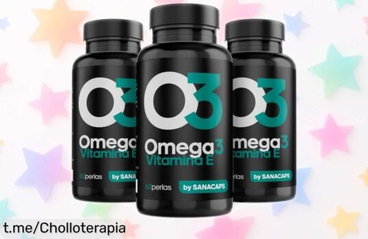 Increíble pack de 3 botes de Omega 3 Premium Sanacaps a un precio regalado: cuida tu corazón, cerebro y vista antes que se acabe esta oferta irresistible.