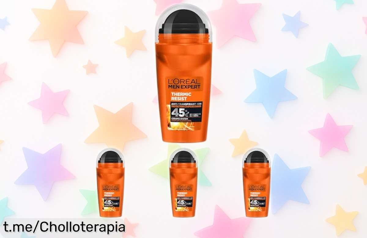 Increíble pack de 4 desodorantes L’Oréal Men Expert que resisten el sudor hasta 48 horas, ¡con un precio de escándalo que vuela! No te quedes sin el tuyo.