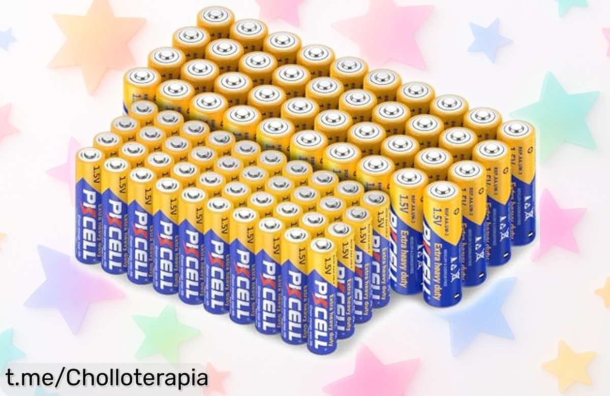 Increíble pack de 80 pilas AA y AAA PKCELL a precio de risa, ¡asegúrate energía en casa y coche sin quedarte tirado! Aprovecha esta oferta antes que se acabe.