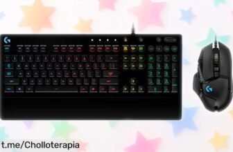 Increíble pack gamer de ratón y teclado Logitech G a un precio que parece broma, ¡no te quedes sin el tuyo antes de que se agoten!