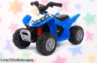 Increíble quad eléctrico Honda H3 Babycar para peques, rebajado a precio de escándalo; las unidades vuelan, no te quedes sin el regalo que hará sonreír a tu niño.
