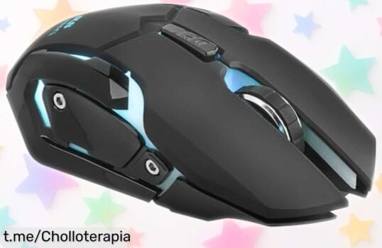 Increíble ratón inalámbrico Mars Gaming MMW con luces RGB y precisión de 3200 DPI a un precio de locura, ¡no te quedes sin el tuyo y mejora tu experiencia ahora!