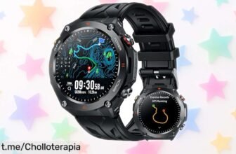 Increíble reloj inteligente con GPS y Bluetooth para hombre a un precio que baja de locura, ¡no te pierdas la oportunidad de sentirte conectado cada día!