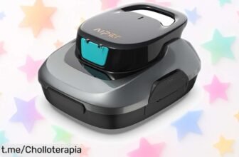 Increíble robot aspirador de piscina AIPER que limpia 90 minutos solo, ¡aprovéchalo ahora y di adiós al agua sucia sin esfuerzos! Es un chollo que no querrás dejar pasar.