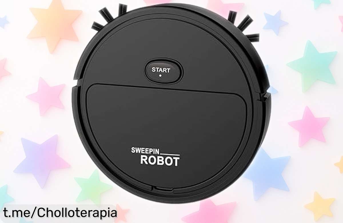 Increíble robot aspirador y fregasuelos 3 en 1, ultra delgado y con una hora de autonomía, ¡un ofertón que no se repite! Aprovecha antes de que se agote, tu hogar lo merece.