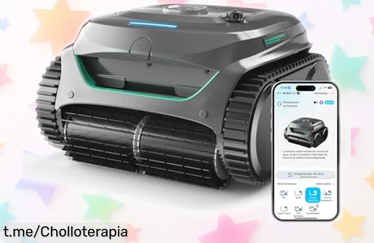 Increíble robot limpiafondos WYBOT C2 con succión potente y control desde el móvil, un ofertón que no encontrarás de nuevo ¡Hazlo tuyo antes de que se agote!