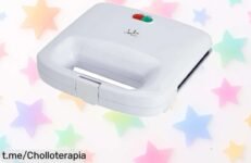 Increíble sandwichera Jata SW219 para 2 bocatas: túneles de crujiente sabor a mejor precio, ¡no te la pierdas o se va volando!