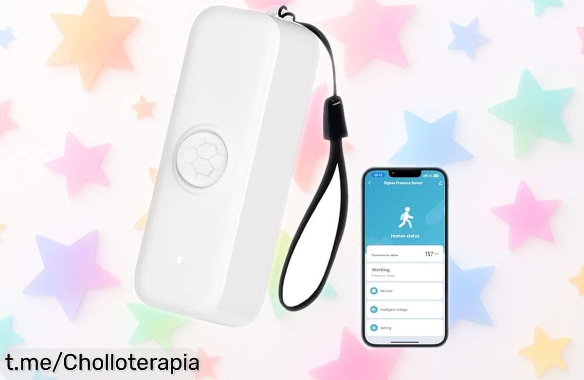 Increíble sensor de movimiento WiFi inteligente compatible con Alexa a precio tirado, controla tu casa desde cualquier lugar y no te quedes sin el ofertón antes de que se acabe.