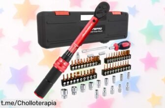 Increíble set de 61 herramientas ATsafepro para bici con llave dinamométrica a un precio rebajado, ¡lleva el mantenimiento de tu bici al siguiente nivel ahora mismo!