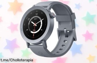 Increíble smartwatch con pantalla AMOLED y Bluetooth: ¡llévatelo a un precio ridículo que desaparece ya! Vive la experiencia única de estar conectado siempre.