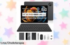 Increíble tablet Android Blackview Zeno 10 con teclado y 256 GB para almacenar todo, ¡aprovéchate de este precio regalado antes de que se agote!