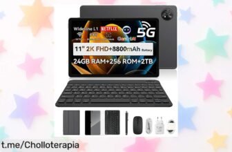 Increíble tablet Android Blackview Zeno 10 con teclado y 256 GB para almacenar todo, ¡aprovéchate de este precio regalado antes de que se agote!