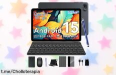 Increíble tablet TABWEE T80 con 6GB de RAM y pantalla HD, ahora a un precio de ganga; no te la pierdas si quieres disfrutar al máximo del entretenimiento desde casa.