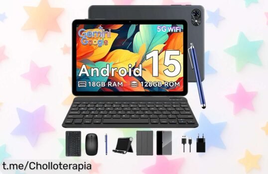 Increíble tablet TABWEE T80 con 6GB de RAM y pantalla HD, ahora a un precio de ganga; no te la pierdas si quieres disfrutar al máximo del entretenimiento desde casa.