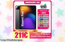 Increíble tablet Xiaomi Pad 7 de 11” con pantalla de 144Hz, ¡rebajada a un precio alucinate! Llévatela ahora y navega sin límites mientras disfrutas cada momento.