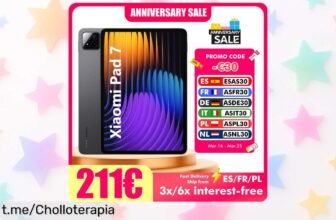 Increíble tablet Xiaomi Pad 7 de 11” con pantalla de 144Hz, ¡rebajada a un precio alucinate! Llévatela ahora y navega sin límites mientras disfrutas cada momento.