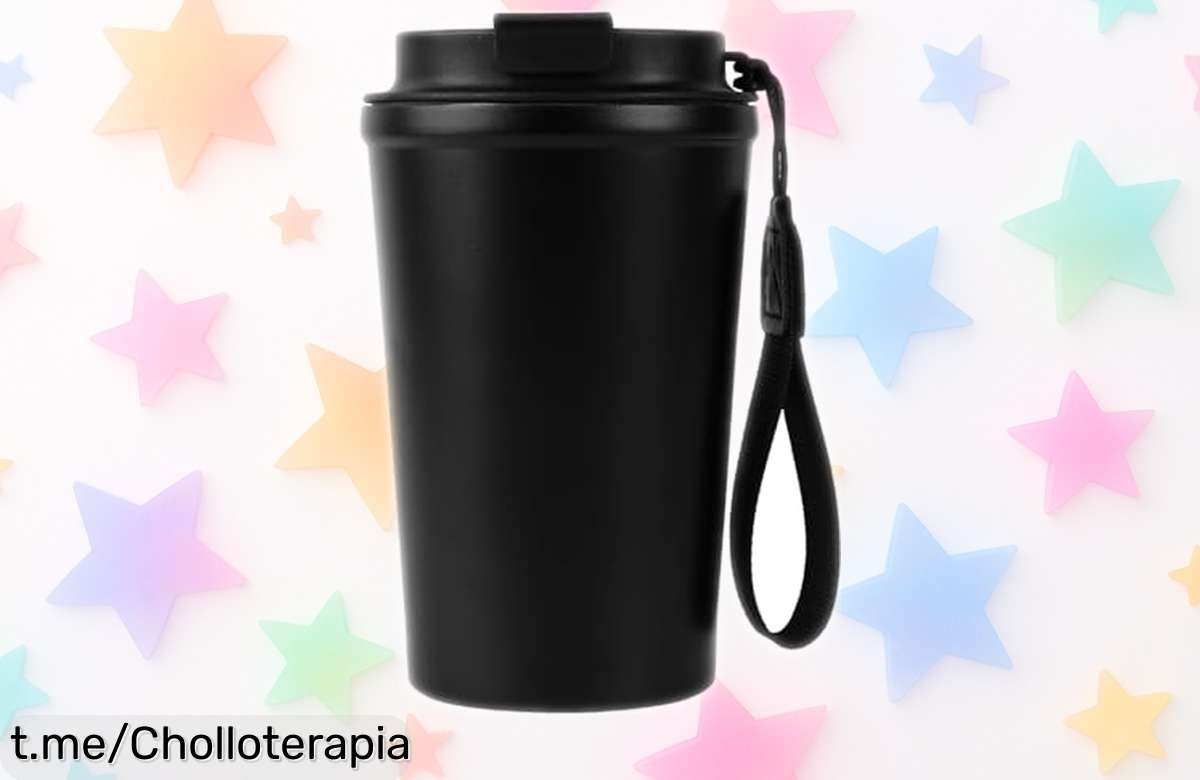 Increíble taza térmica Kiptyg que mantiene tu café caliente y las bebidas frías por horas, un ofertón irresistible a un precio que no podrás creer.