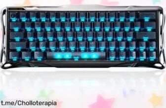 Increíble teclado gaming GravaStar Mercury V60 Pro: switches magnéticos y precio de ganga que no puedes dejar pasar, mejora tu juego ahora con la mejor velocidad en cada pulsación.
