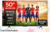Increíble televisor 4K Smart TV de 50” TCL con sonido Onkyo y Google TV a un precio tirado, ¡no te lo puedes perder! Disfruta del cine en casa como nunca antes.