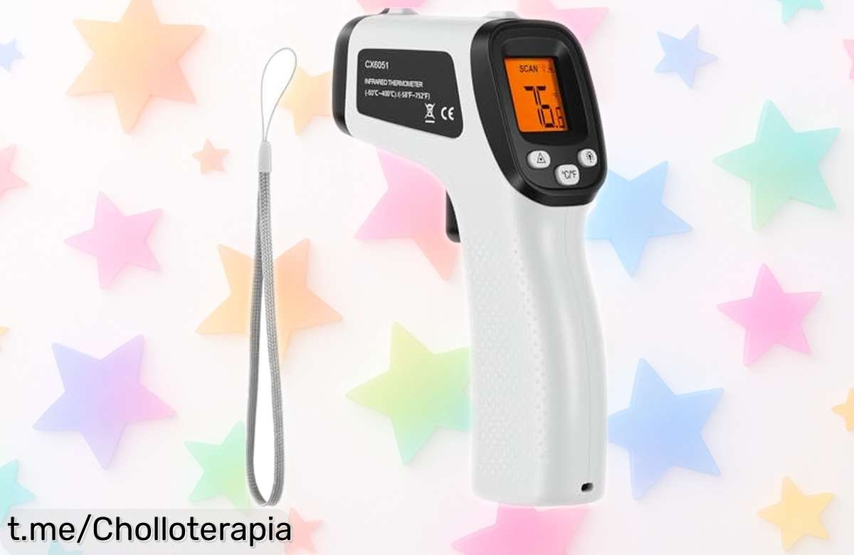 Increíble termómetro infrarrojo ABOHU que mide temperaturas al instante sin contacto, ¡precios de locura por tiempo limitado! Actúa ya y asegura precisión donde lo necesites.