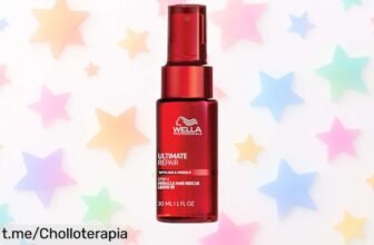 Increíble tratamiento capilar Wella Professionals para reparar tu pelo dañado desde la primera aplicación; ¡a ese precio vuela rápido, no dejes pasar esta oportunidad!