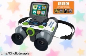 Increíbles prismáticos de vídeo interactivos con pantalla LCD, ahora a un precio rebajado que vuelan por su calidad y más de 700 datos para una aventura visual única.