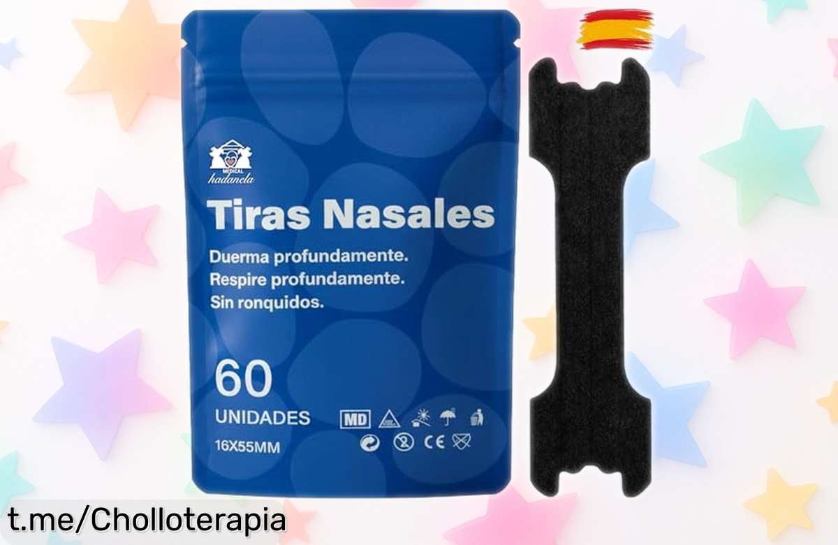 Increíbles tiras nasales Antirronquidos de 60 unidades para dormir plácidamente y respirar genial, ¡precio deslumbrante que no puedes dejar pasar!